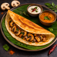 Mushroom Dosa